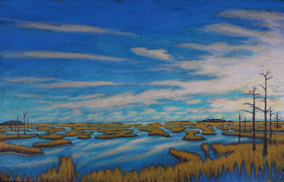 Blackwater Refuge - 66 by 42 inches