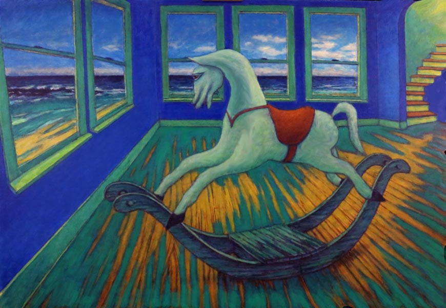 Rising Tide - 58 by 40 inches