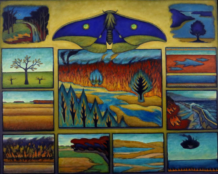 Anthropocene 2 - 50 by 40 inches