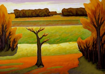 Please Let There Be Rain - 20 by 28 inches